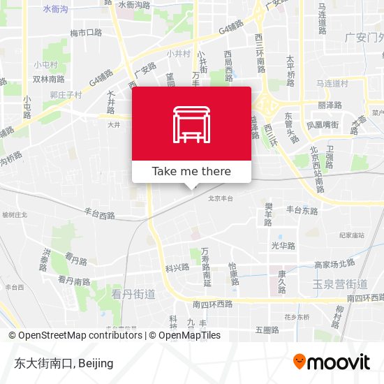 东大街南口 map