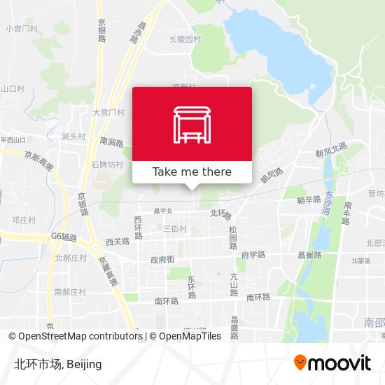 北环市场 map