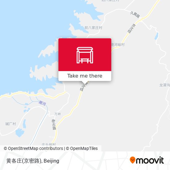 黄各庄(京密路) map