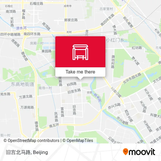 旧宫北马路 map