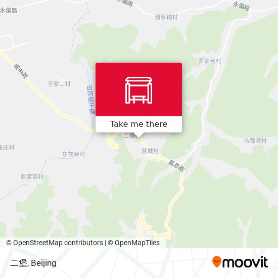 二堡 map