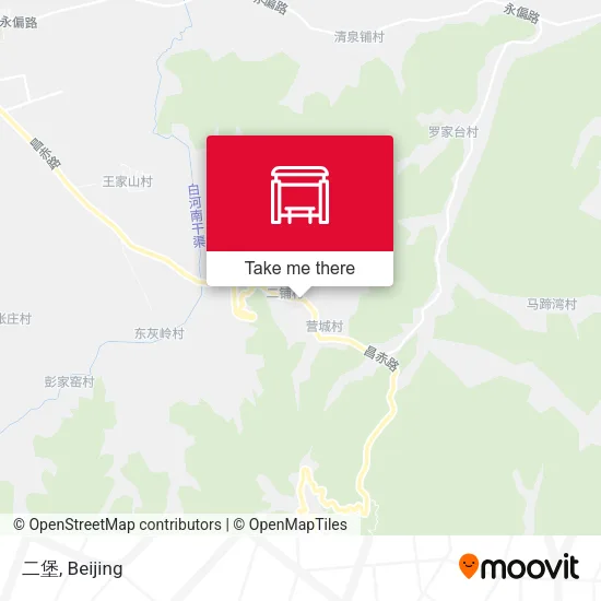 二堡 map