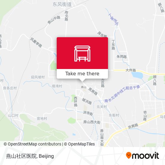 燕山社区医院 map