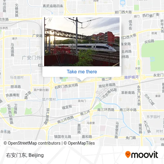 右安门东 map