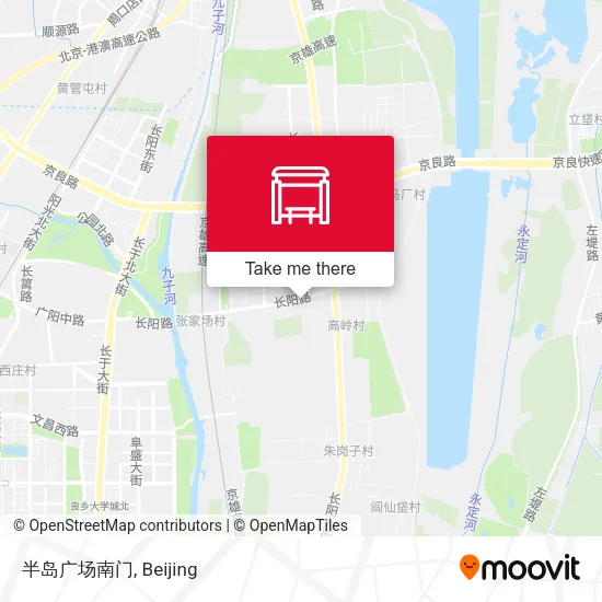 半岛广场南门 map