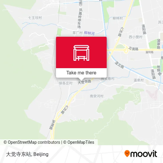 大觉寺东站 map