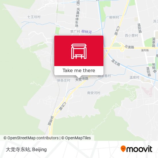 大觉寺东站 map