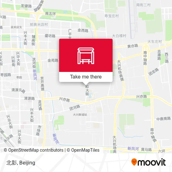 北影 map