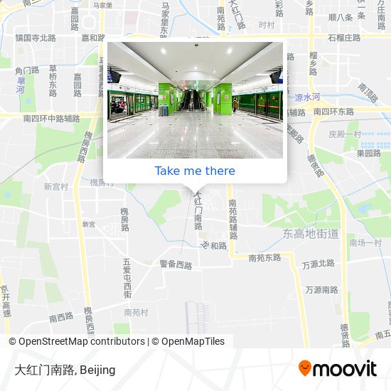 大红门南路 map