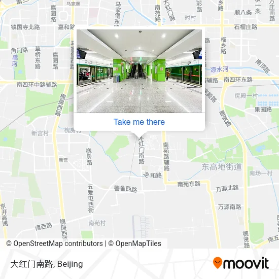 大红门南路 map