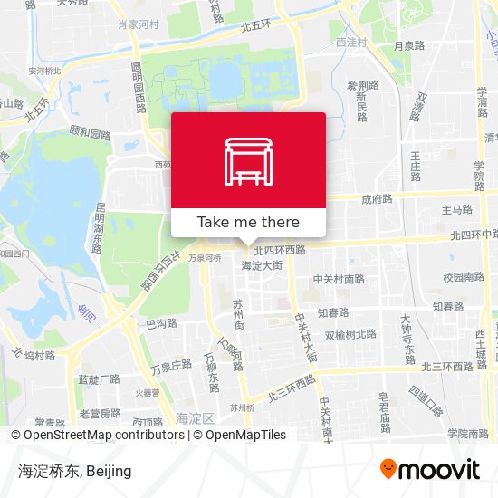 海淀桥东 map