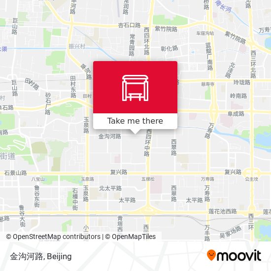 金沟河路 map
