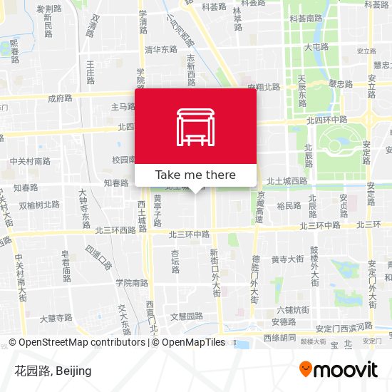 花园路 map
