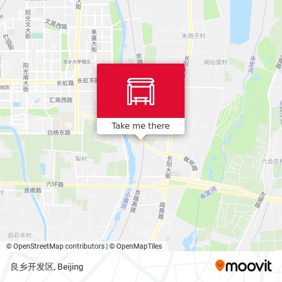 良乡开发区 map