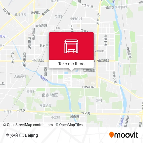 良乡徐庄 map