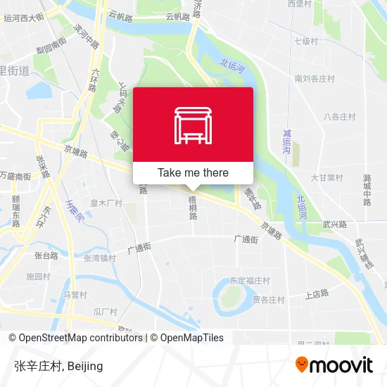 张辛庄村 map