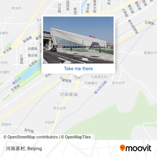 河南寨村 map