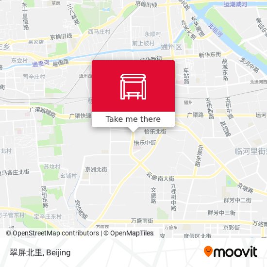 翠屏北里 map