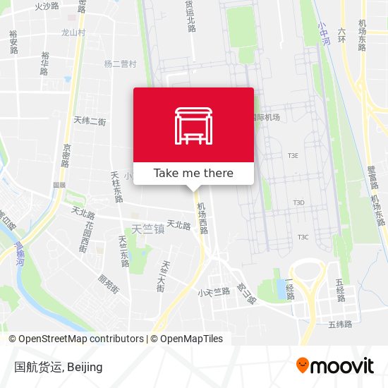 国航货运 map
