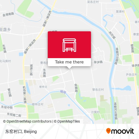 东窑村口 map