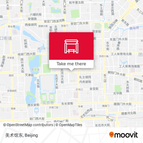 美术馆东 map