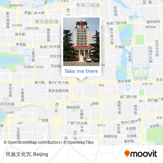 民族文化宫 map