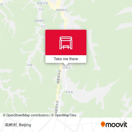南树村 map