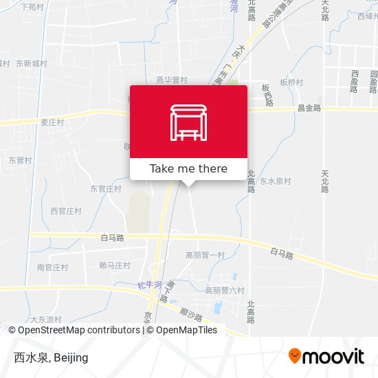 西水泉 map