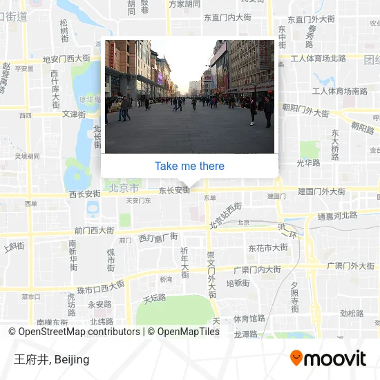 王府井 map