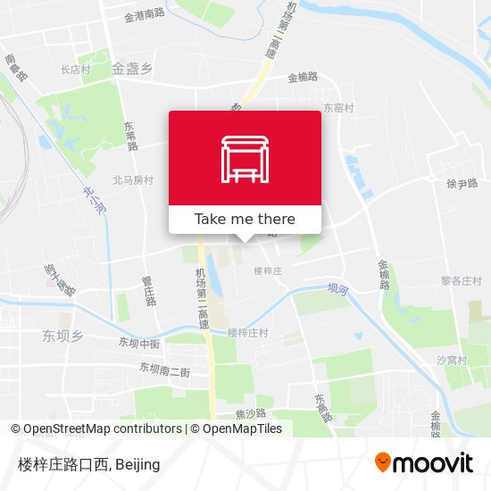 楼梓庄路口西 map
