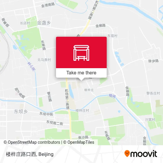 楼梓庄路口西 map