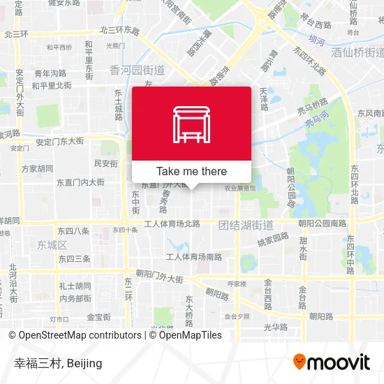 幸福三村 map