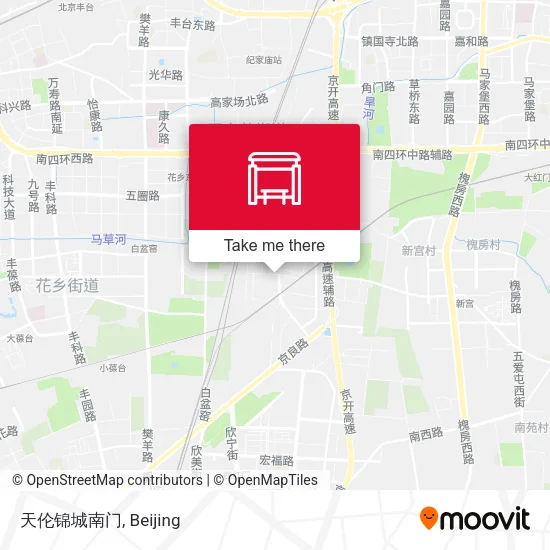 天伦锦城南门 map