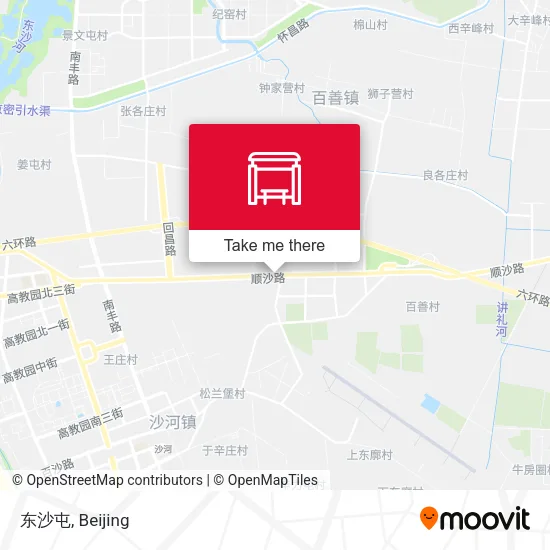 东沙屯 map