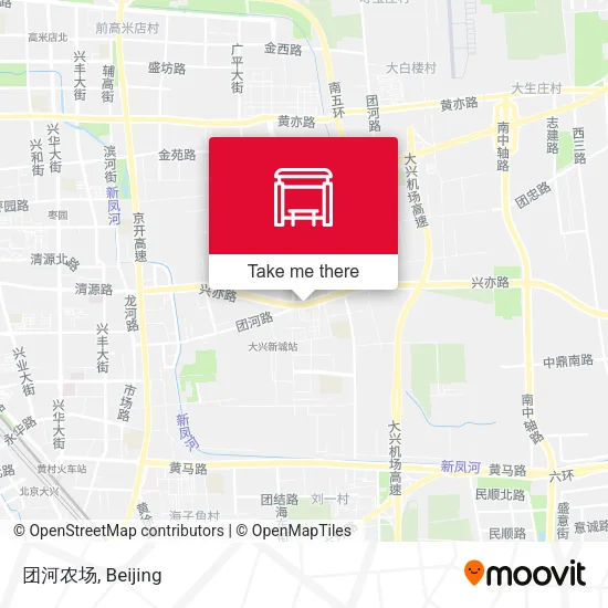 团河农场 map