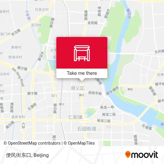 便民街东口 map
