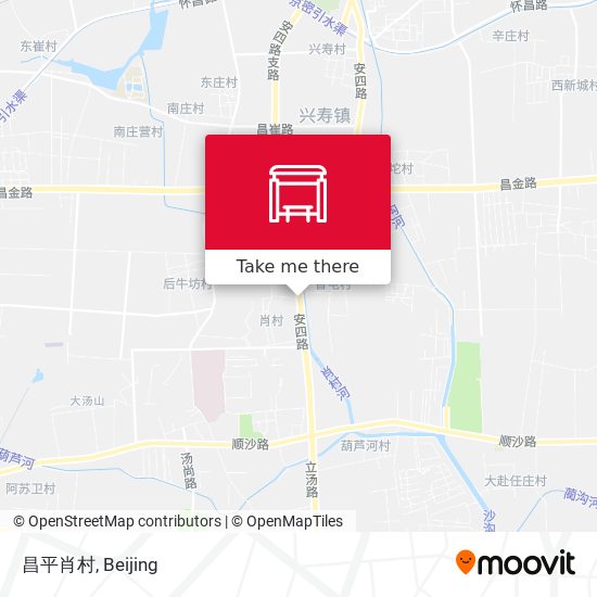 昌平肖村 map