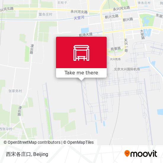 西宋各庄口 map