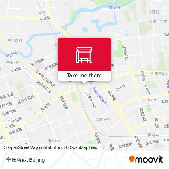 辛庄桥西 map