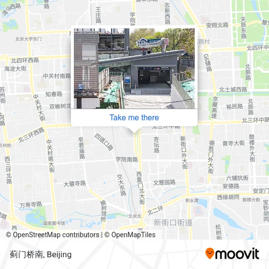 蓟门桥南 map