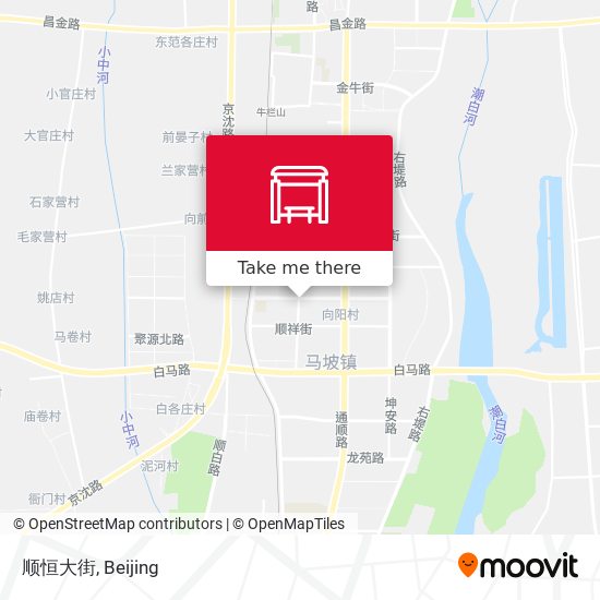 顺恒大街 map