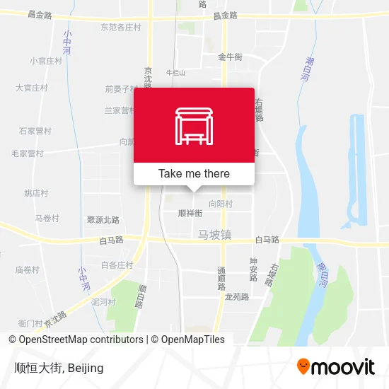 顺恒大街 map