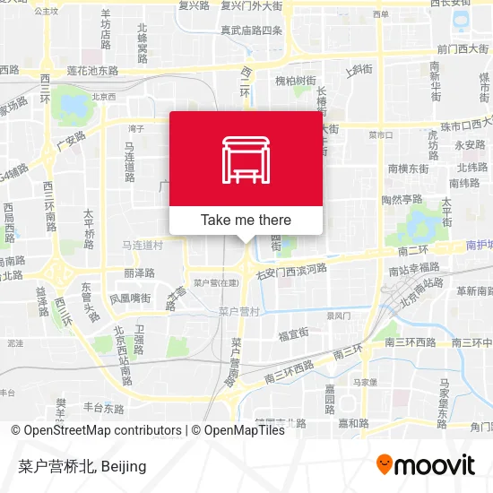 菜户营桥北 map