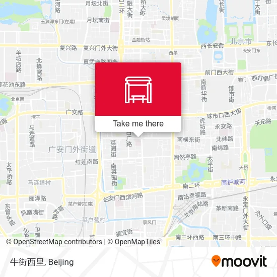 牛街西里 map