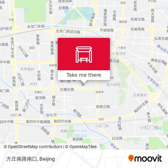 方庄南路南口 map