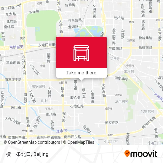 横一条北口 map