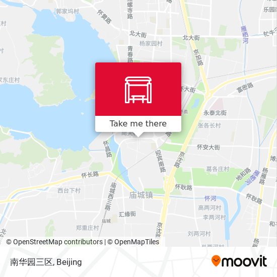 南华园三区 map
