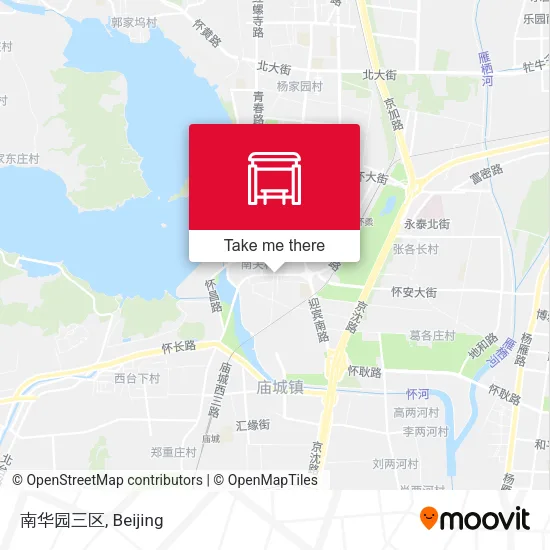 南华园三区 map
