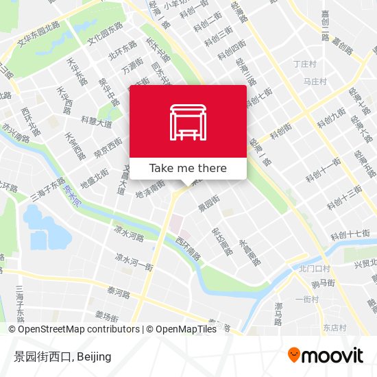 景园街西口 map