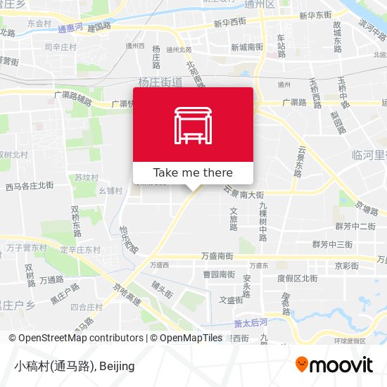 小稿村(通马路) map